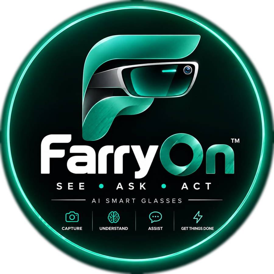 FarryOn — See · Ask · Act