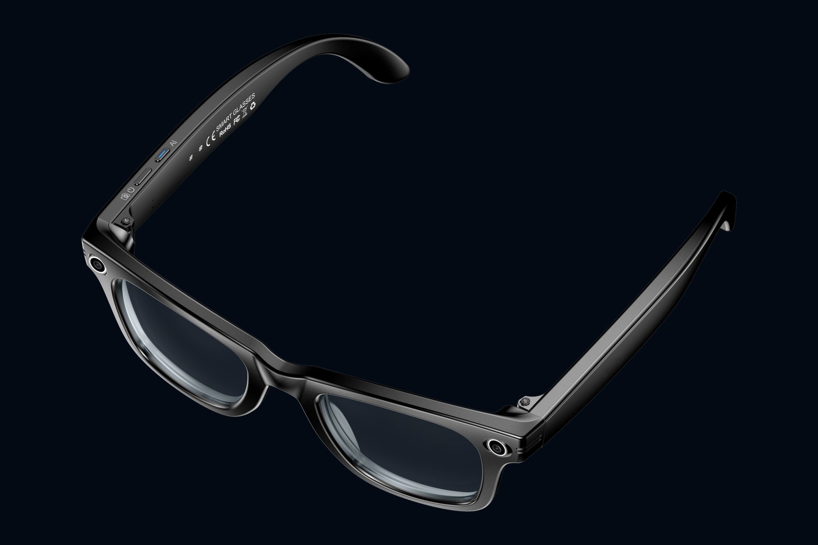 Farry GS4 Max with the clear anti-blue-light lenses fitted